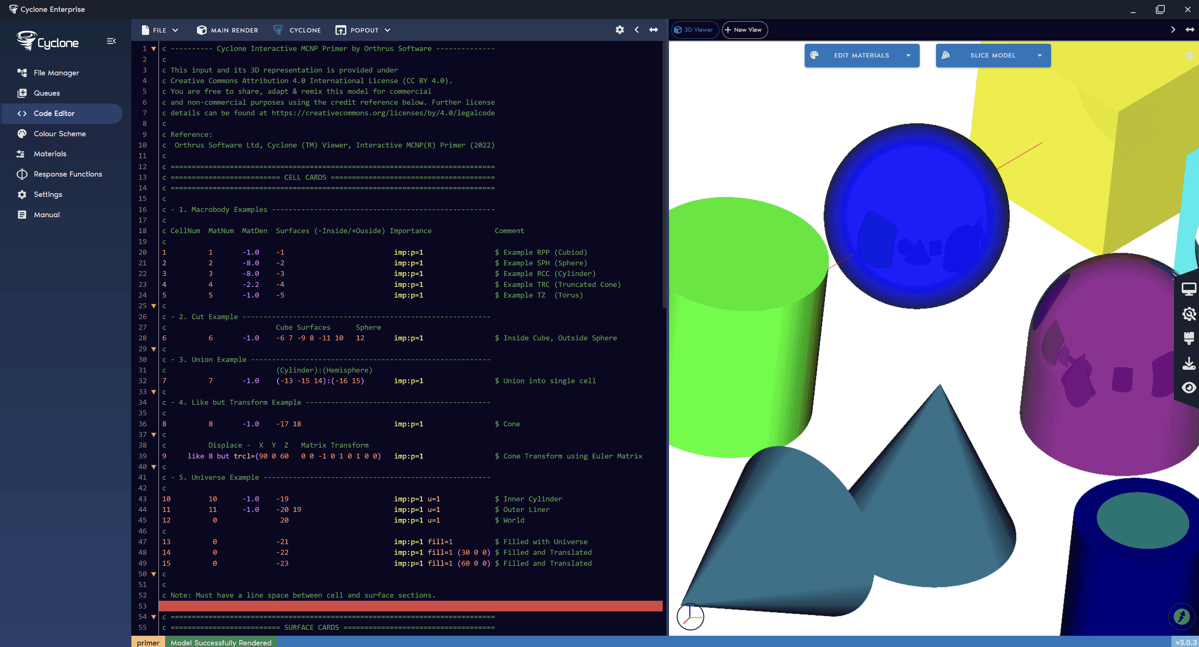 Cyclone Version 3: A Major Upgrade for Complex Models